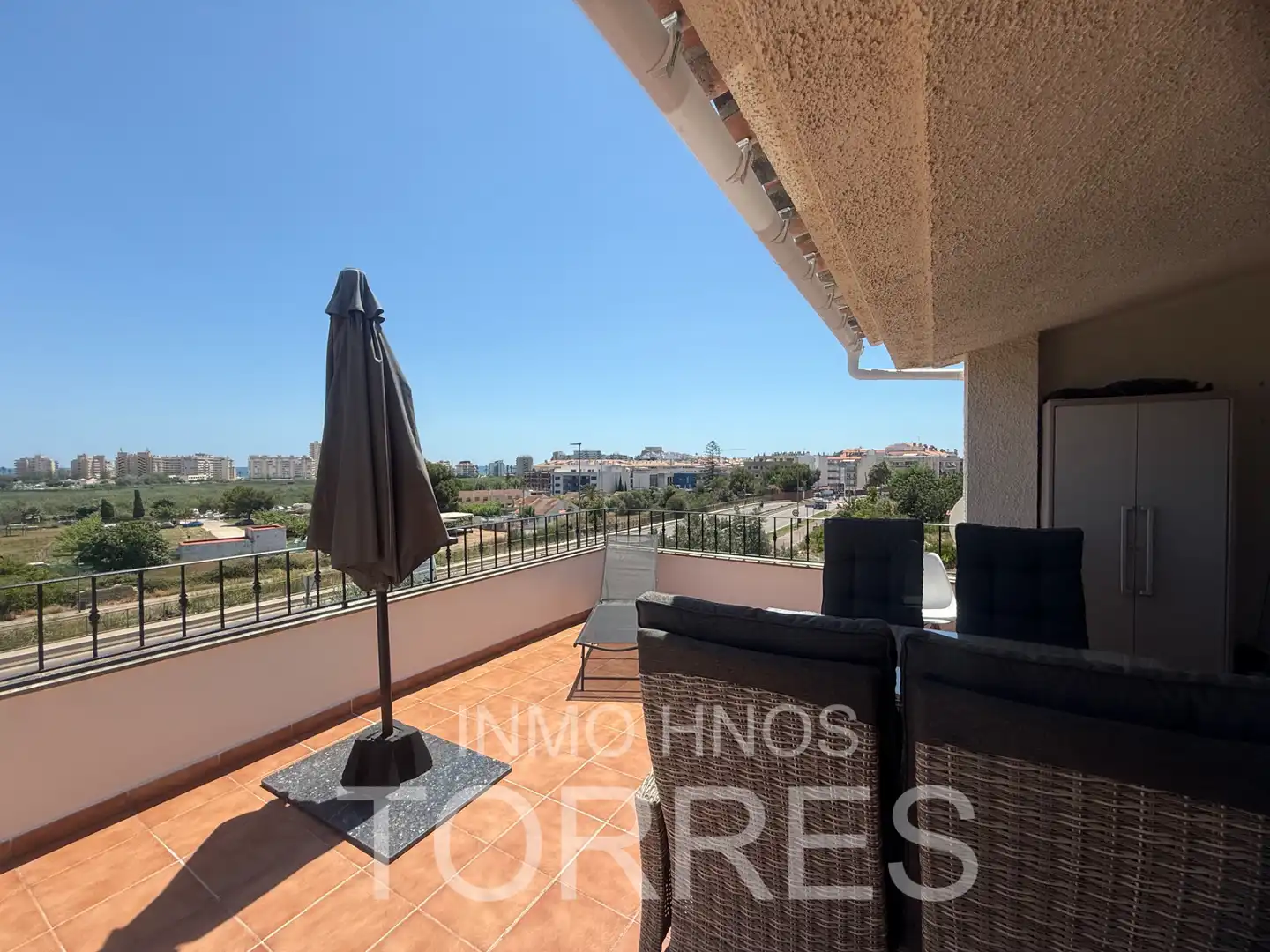 Terrassa de Casa o xalet en venda en Peñíscola / Peníscola amb Aire condicionat, Jardí privat i Terrassa