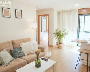 Sala d'estar de Apartament en venda en Sanxenxo