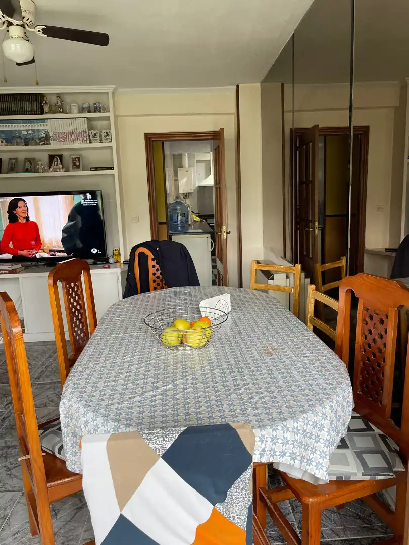 Dining room of Flat for rent in Santiago de Compostela   with Furnished