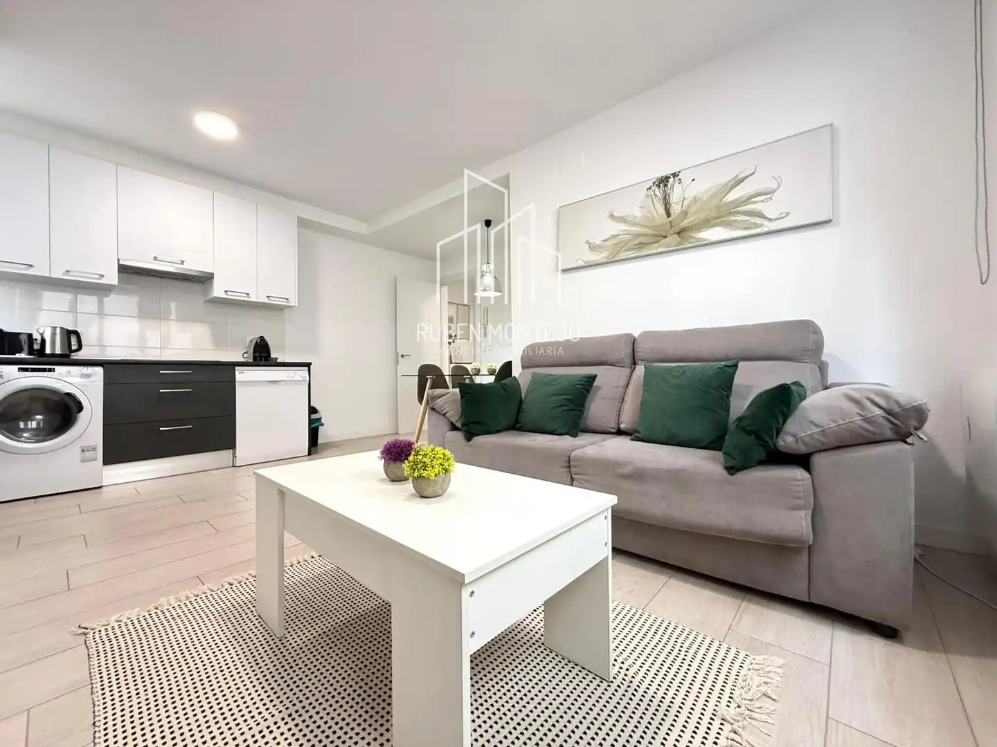 Sala d'estar de Apartament de lloguer en Salamanca amb Aire condicionat, Calefacció i Moblat