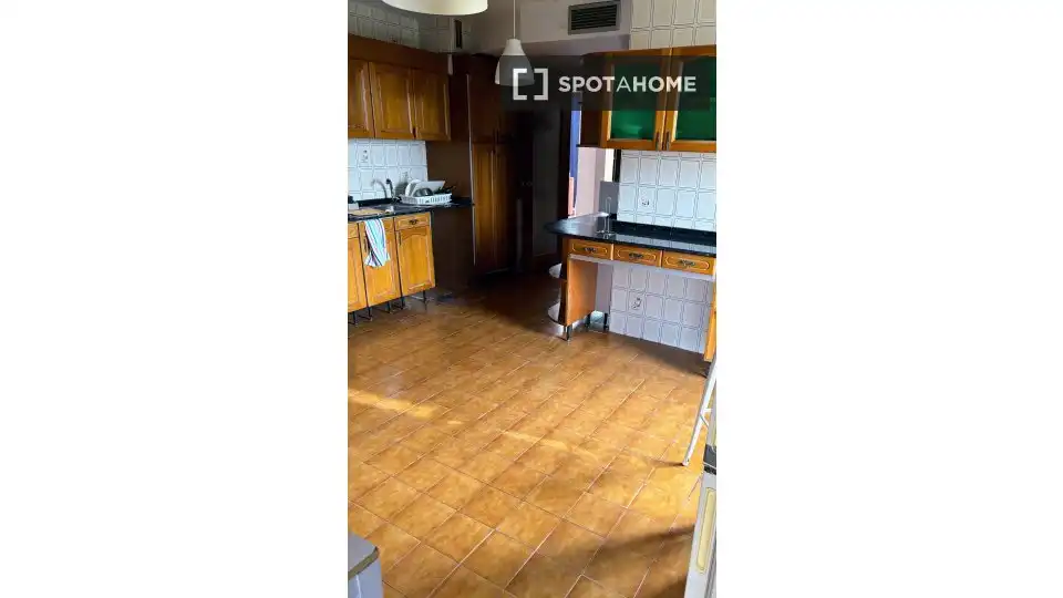 Cocina de Piso para compartir en Murcia con Aire acondicionado, Terraza y Amueblado