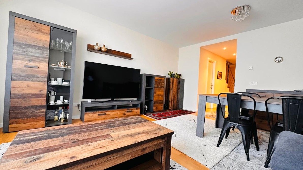 Living room of Flat for sale in Baiona  with Terrace and Swimming Pool