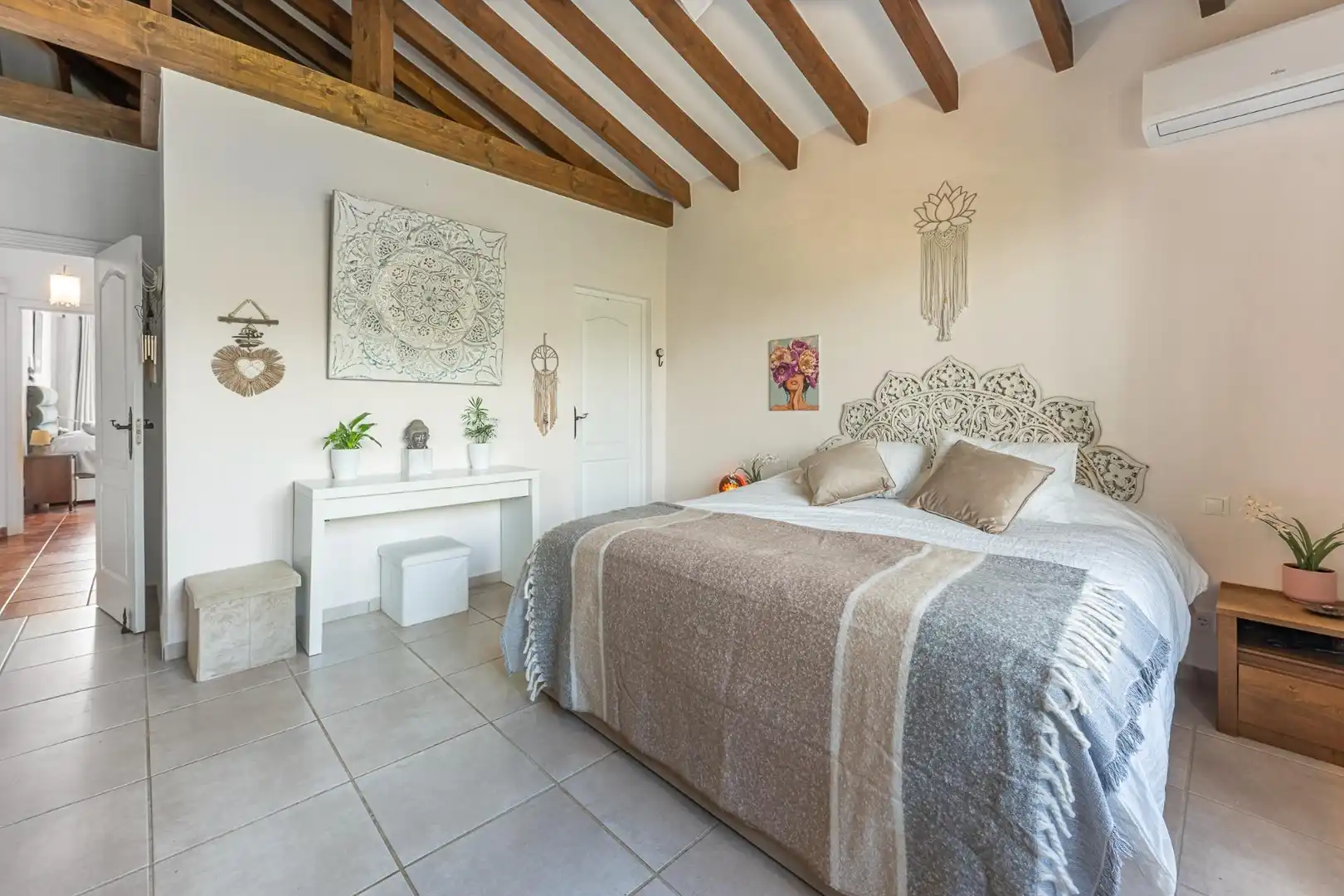 Dormitori de Casa o xalet en venda en Mijas amb Aire condicionat, Calefacció i Jardí privat