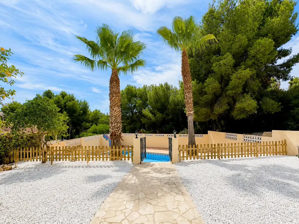 Swimming pool of Houses for rent in La Nucia  with Air Conditioner, Terrace and Swimming Pool