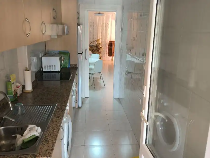 Cuina de Apartament en venda en La Manga del Mar Menor amb Aire condicionat i Terrassa