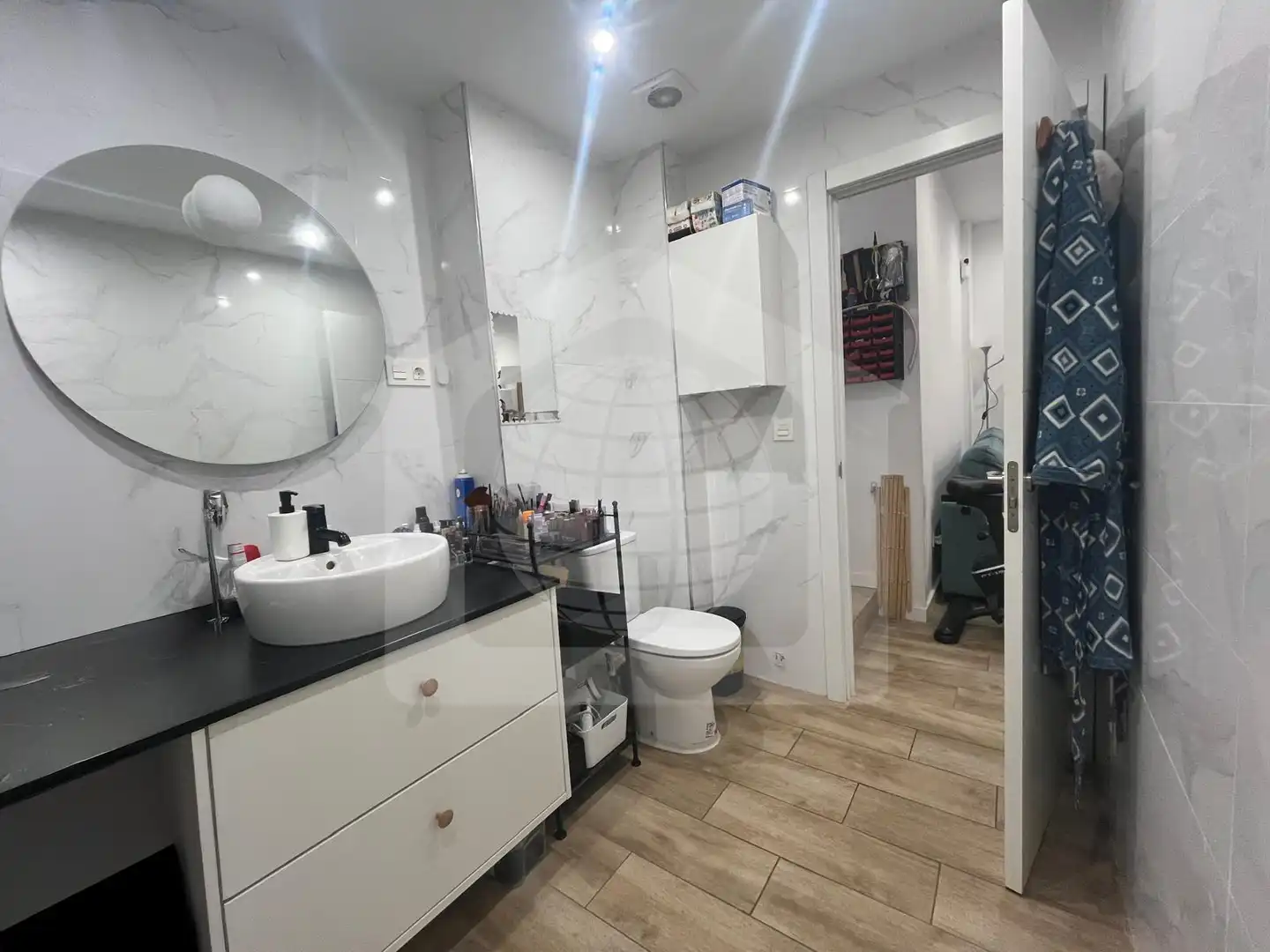 Bathroom of Flat for sale in Málaga  with Air Conditioner and Furnished