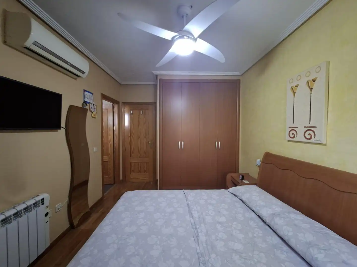 Dormitori de Dúplex de lloguer en Murcia amb Aire condicionat, Calefacció i Terrassa