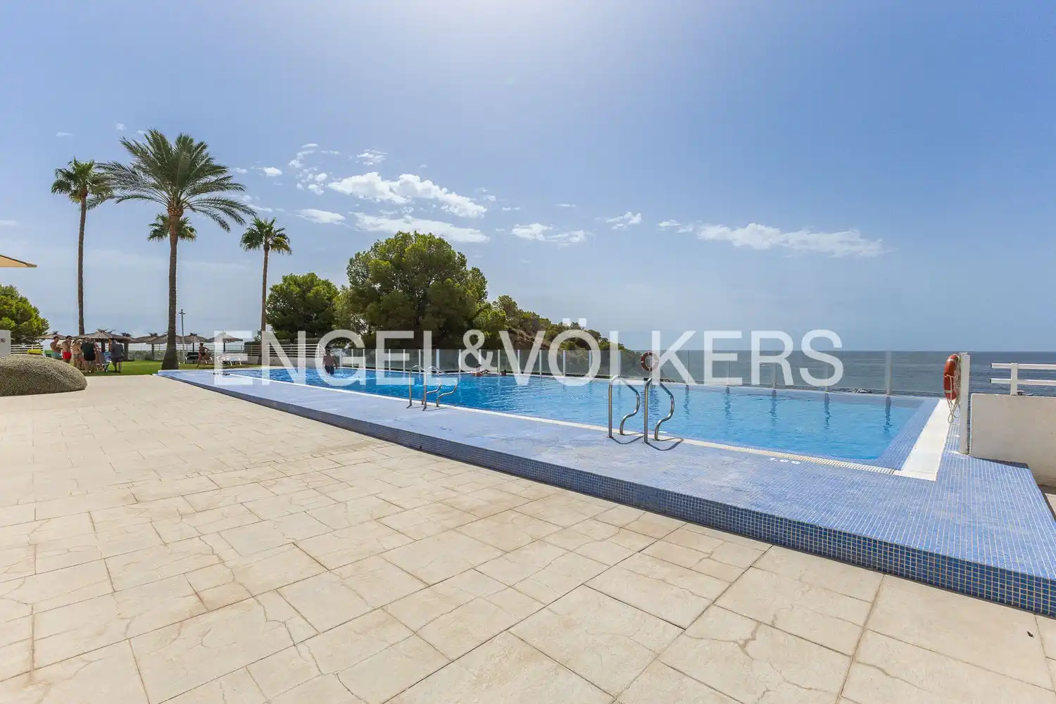 Piscina de Piso de alquiler en Altea con Aire acondicionado, Calefacción y Jardín privado
