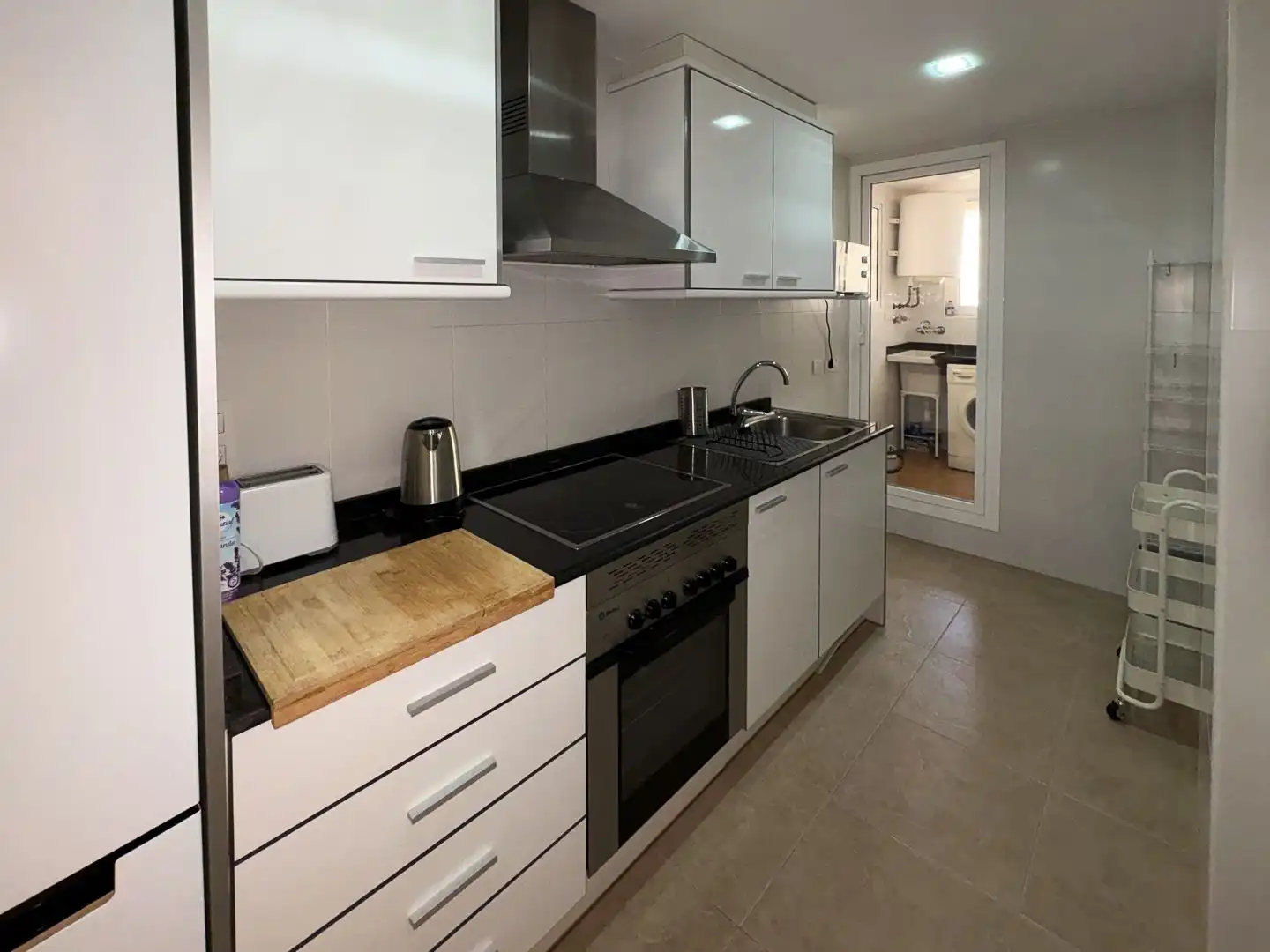 Cuina de Apartament en venda en Dénia amb Aire condicionat, Calefacció i Jardí privat
