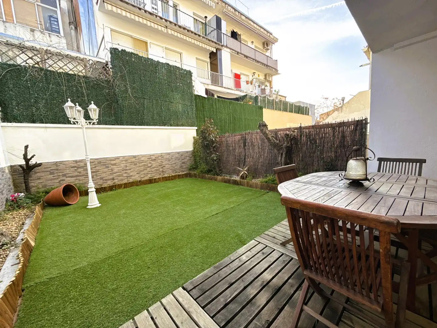 Terrassa de Casa adosada en venda en Les Franqueses del Vallès amb Aire condicionat, Calefacció i Parquet