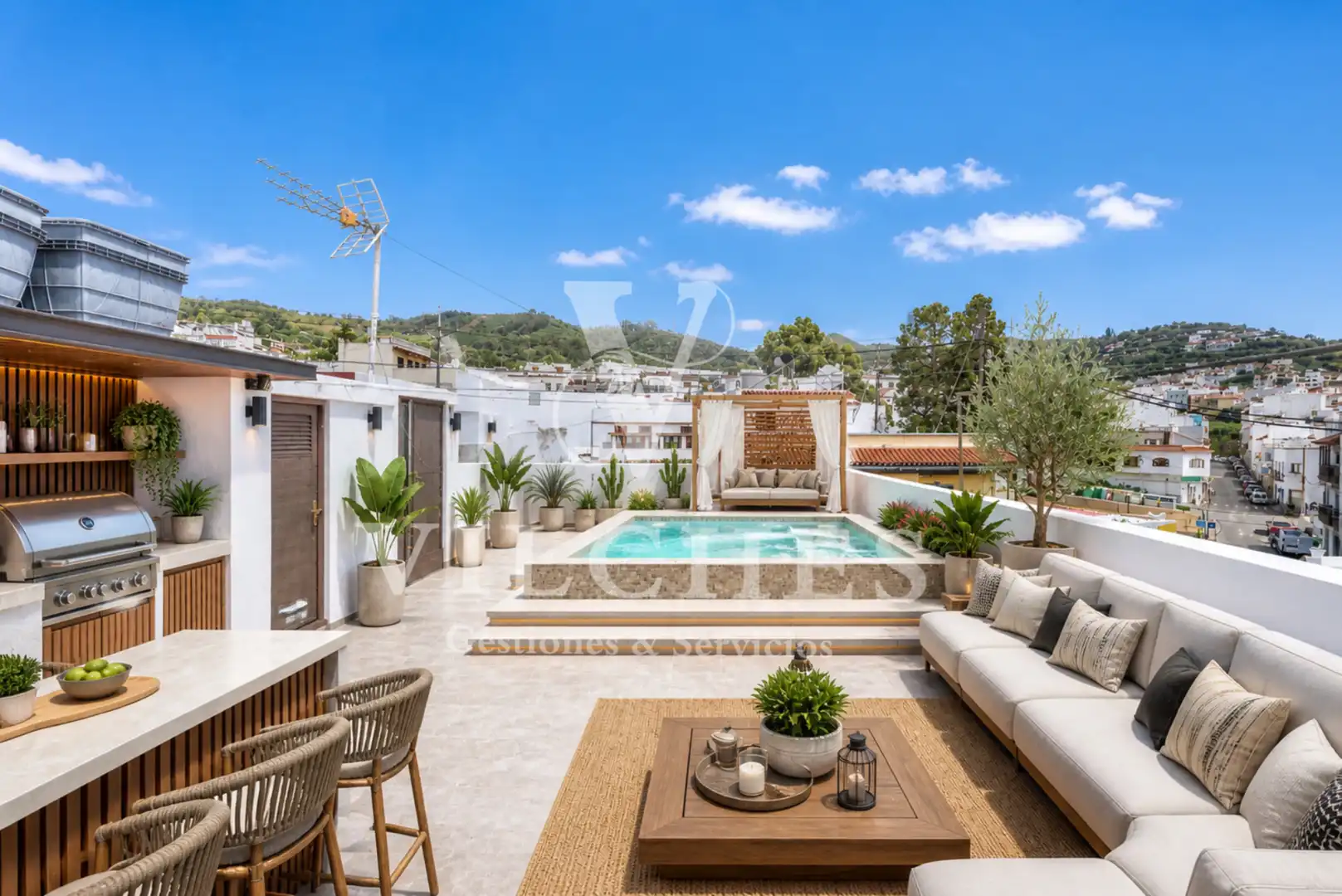 Terraza de Casa o chalet en venta en Teror con Parquet, Terraza y Trastero