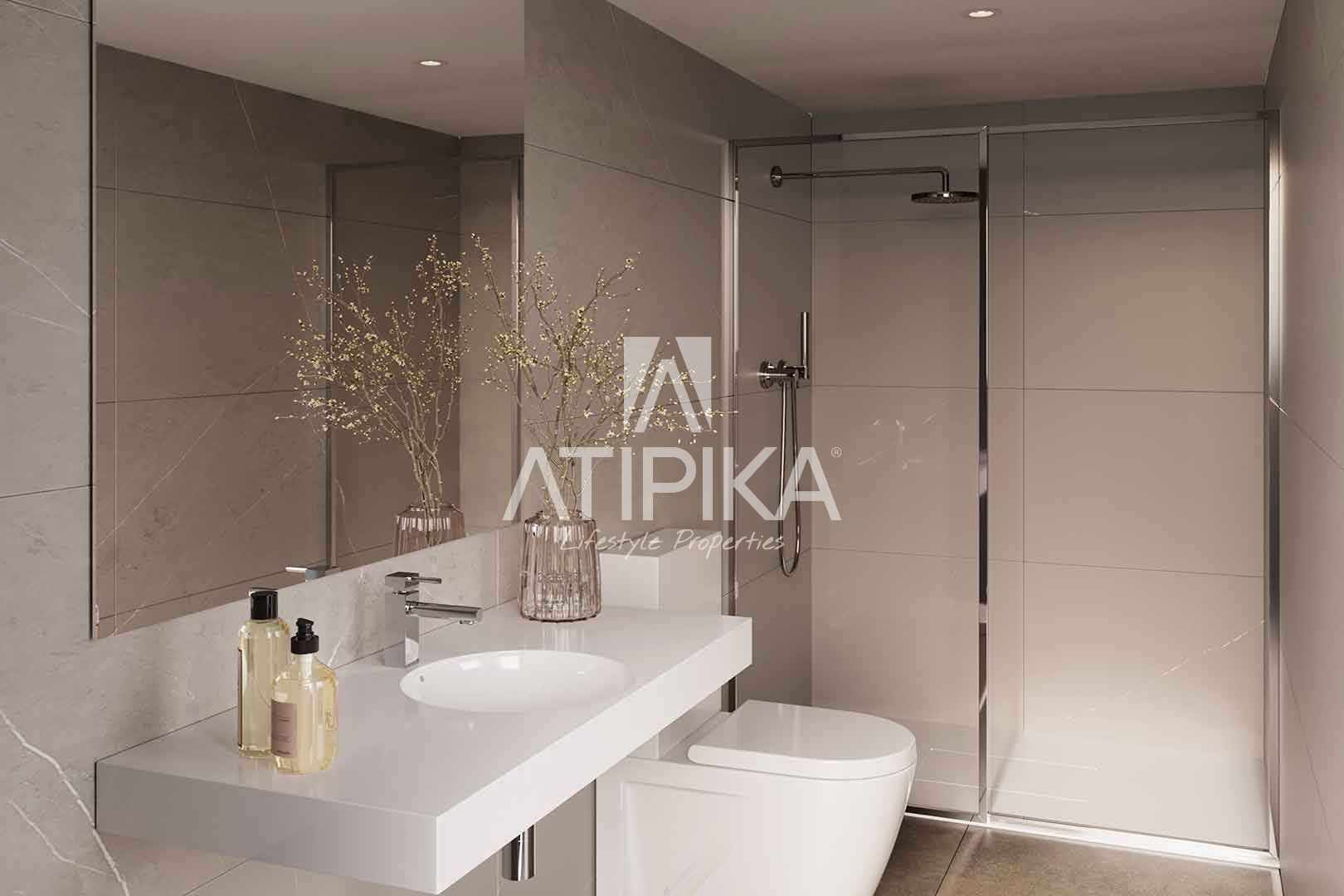 Bathroom of Flat for sale in Esplugues de Llobregat  with Heating, Parquet flooring and Terrace