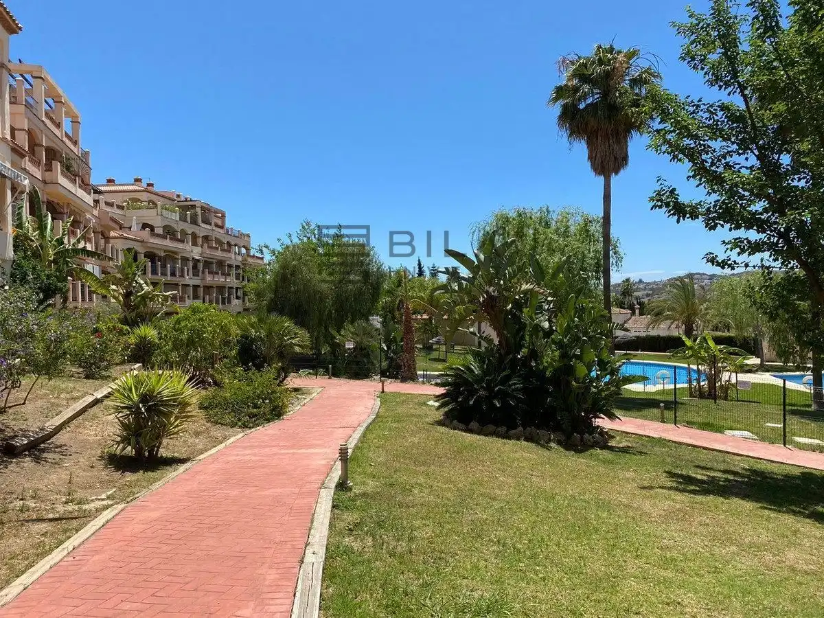Jardí de Casa adosada en venda en Mijas amb Traster, Piscina i Piscina comunitària