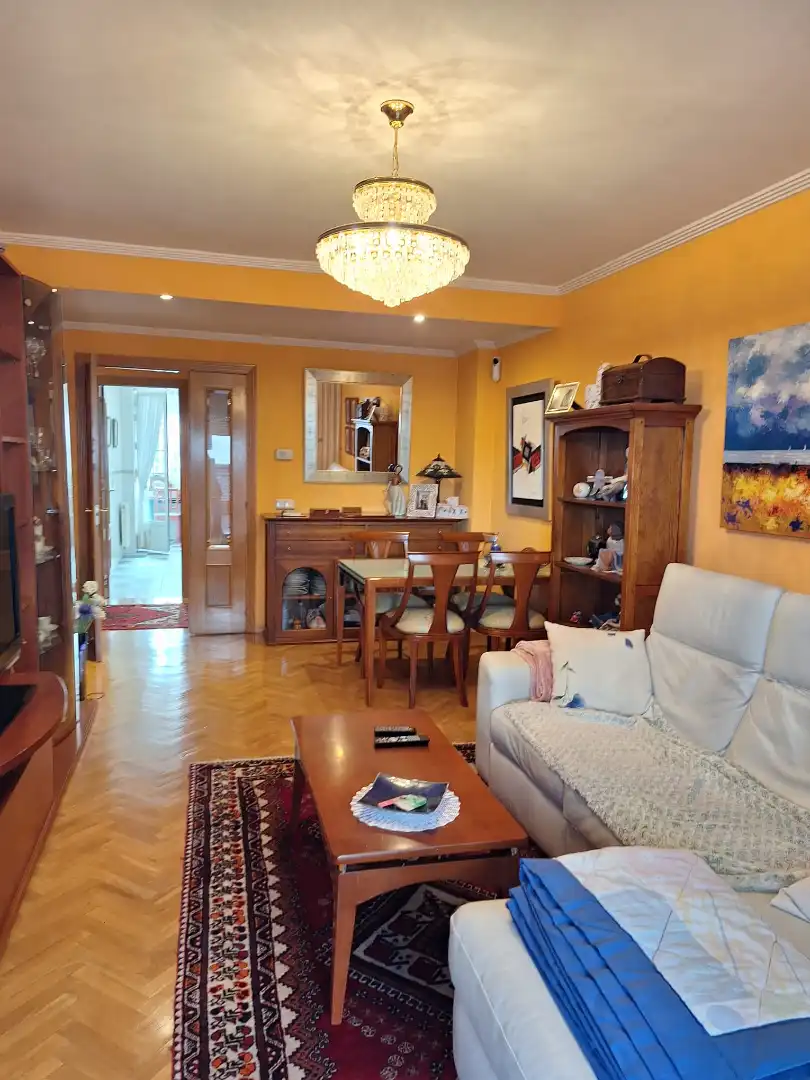 Sala de estar de Piso de alquiler en Collado Villalba con Calefacción, Trastero y Amueblado