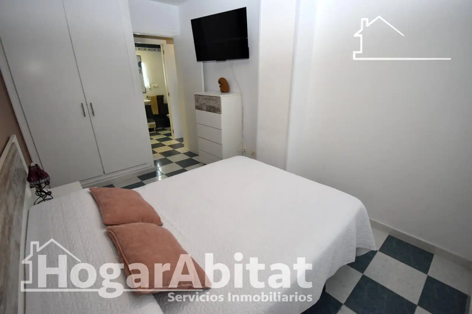 Habitación de Apartamento en venta en Oropesa del Mar / Orpesa con Aire acondicionado, Calefacción y Jardín privado