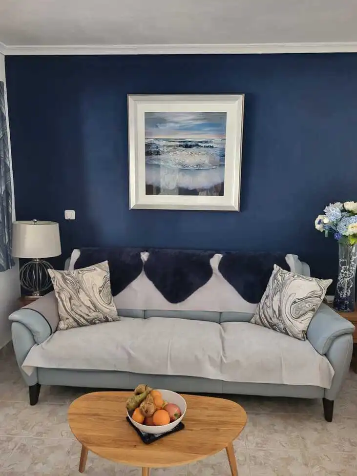 Sala de estar de Casa o chalet en venta en Mazarrón con Piscina