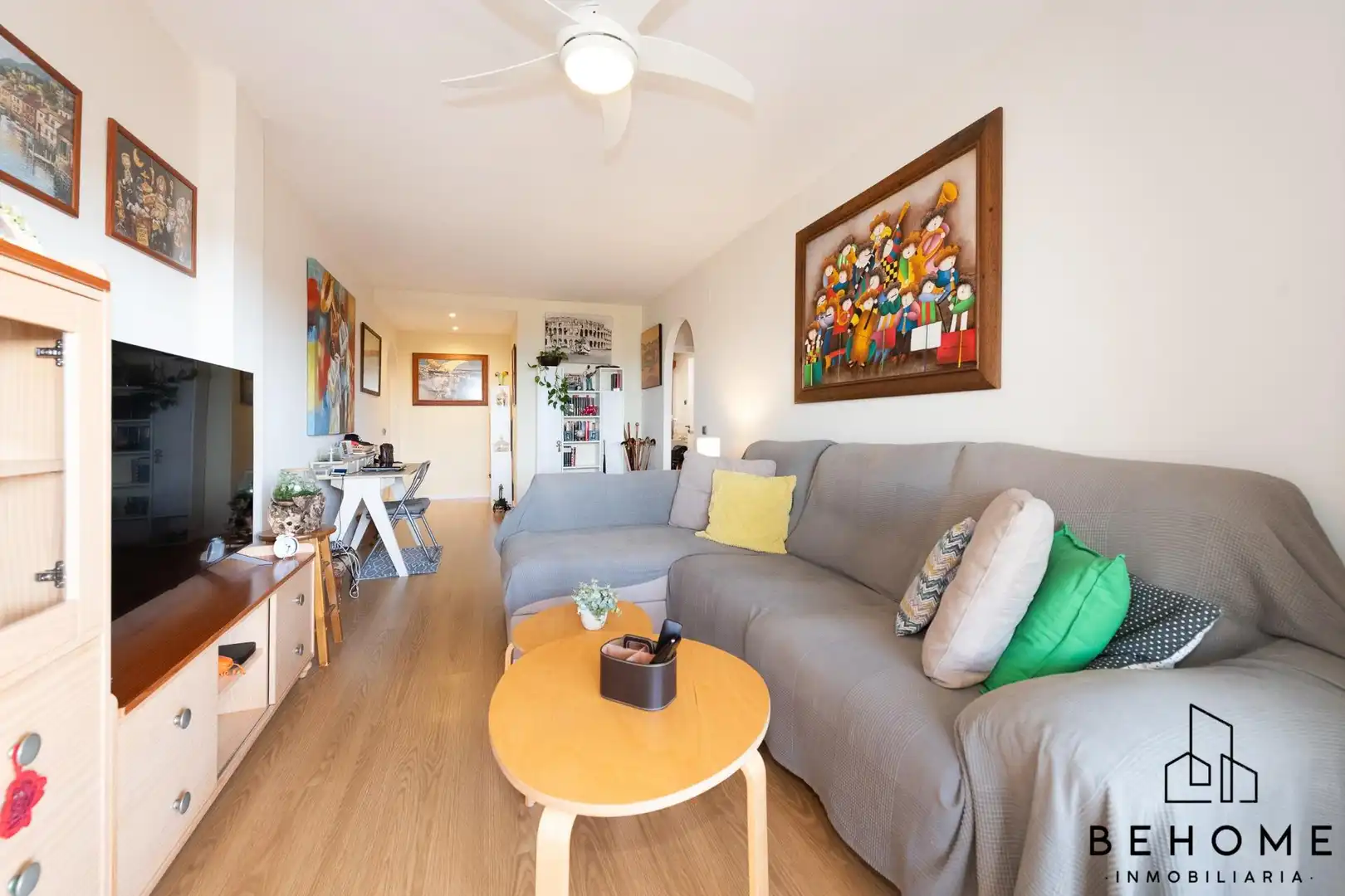 Sala de estar de Piso en venta en Rincón de la Victoria con Trastero y Piscina comunitaria