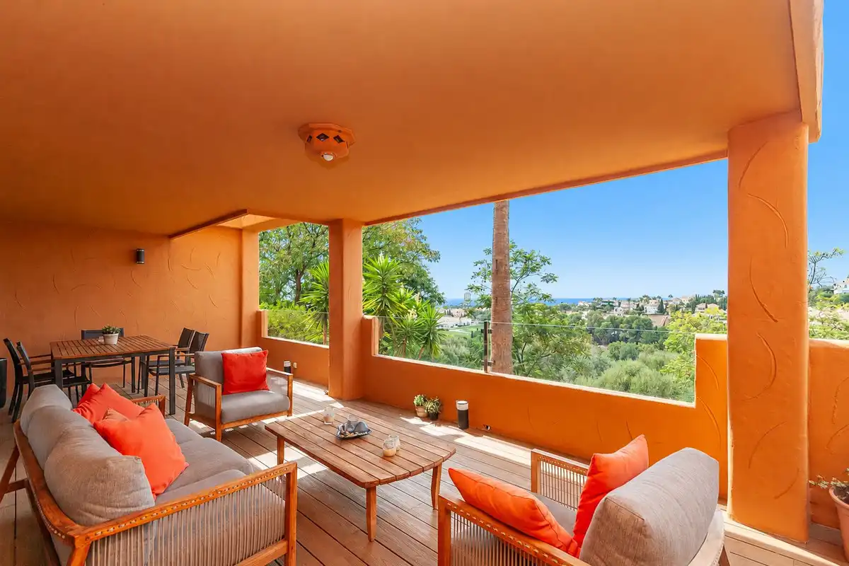 Terrace of Flat for sale in Elviria - Cabopino