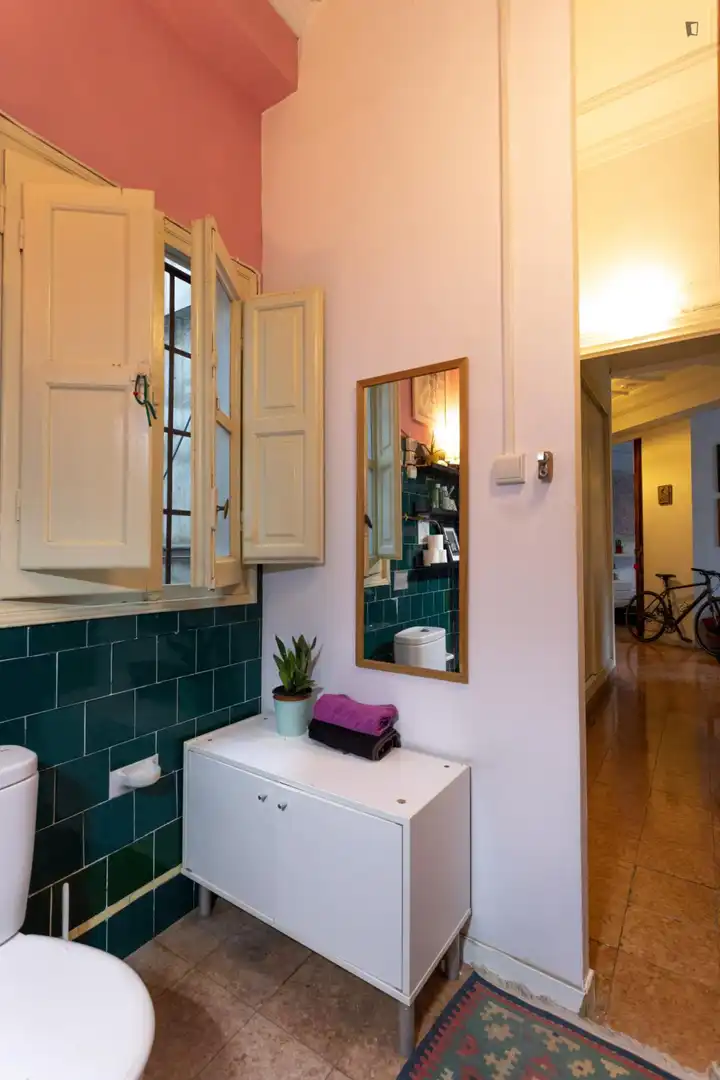 Baño de Casa o chalet para compartir en Valencia con Calefacción, Amueblado y Horno
