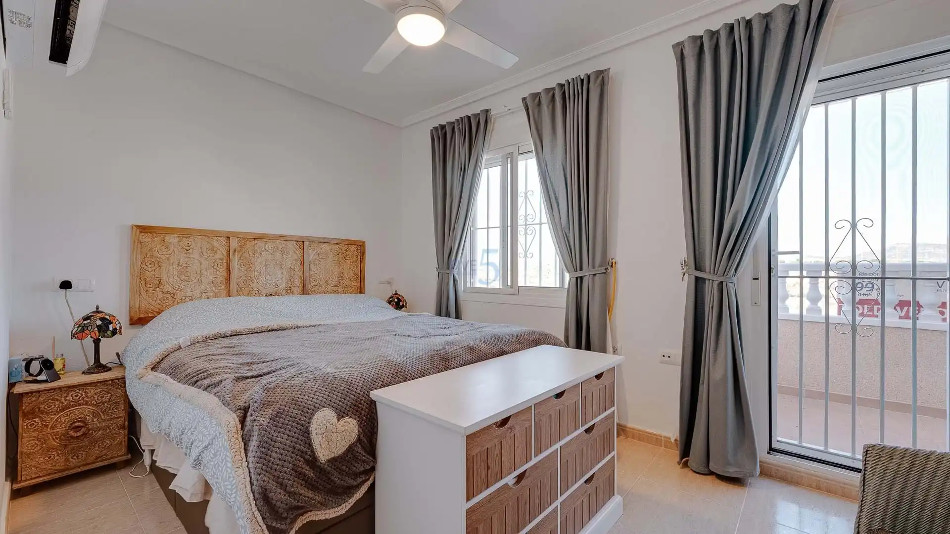 Bedroom of Detached homes for sale in Murcia  with Air Conditioner, Heating and Balcony
