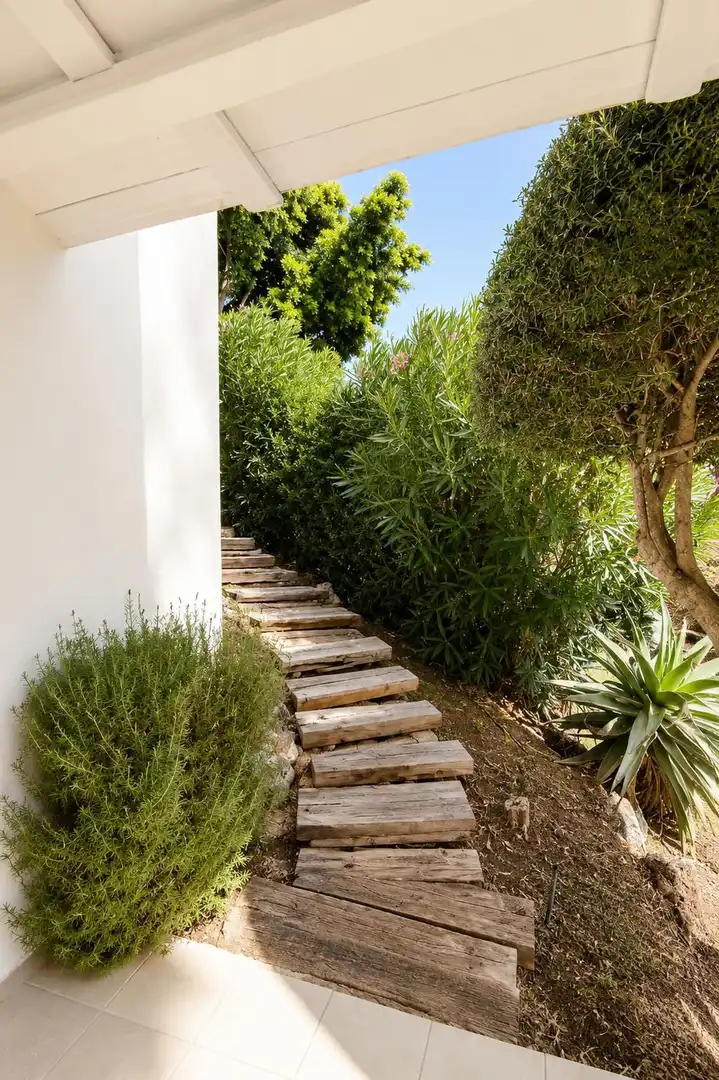 Jardí de Casa o xalet de lloguer en Milla de Oro