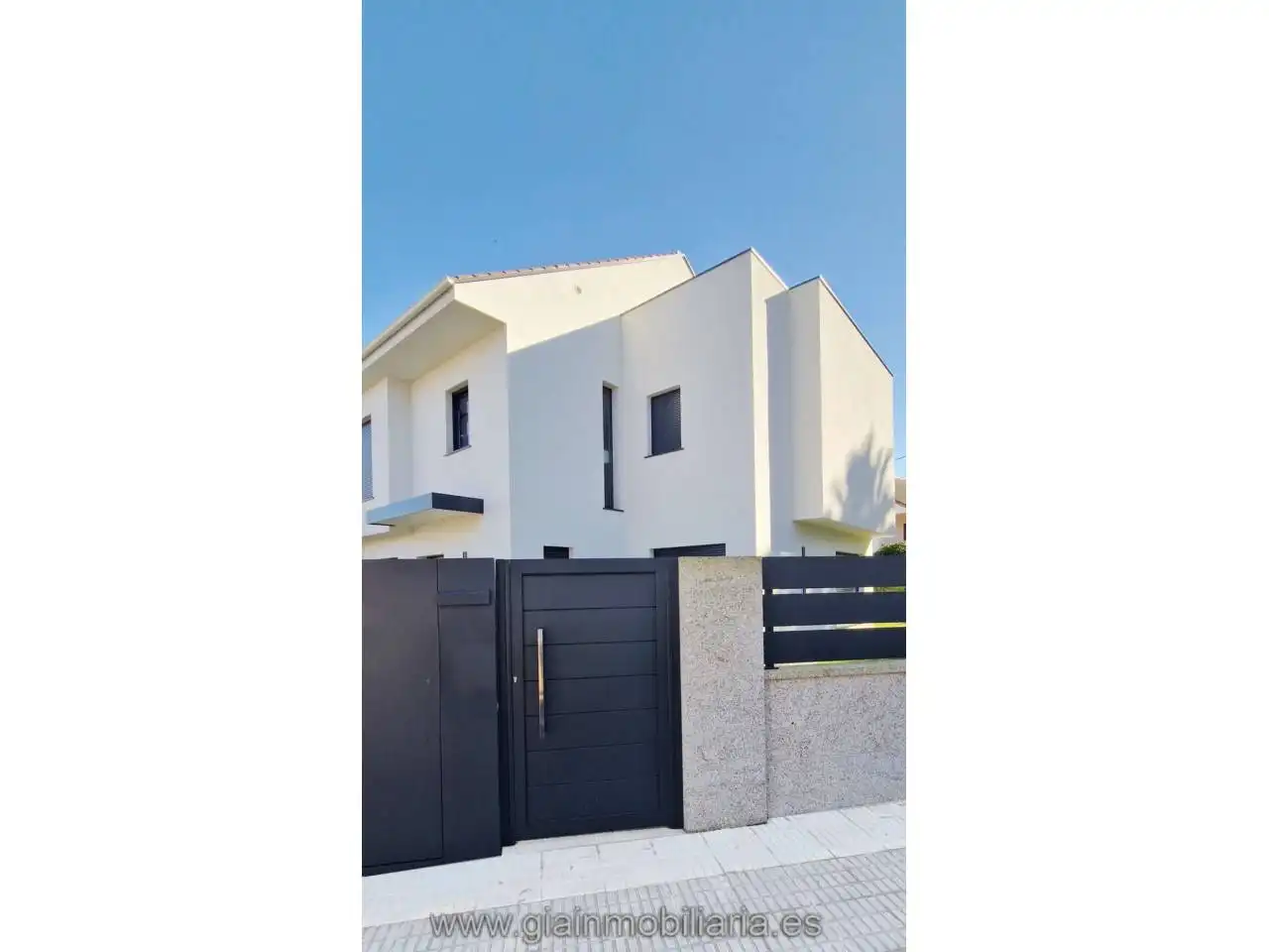 Exterior view of Houses for sale in Baiona  with Heating, Private garden and Terrace