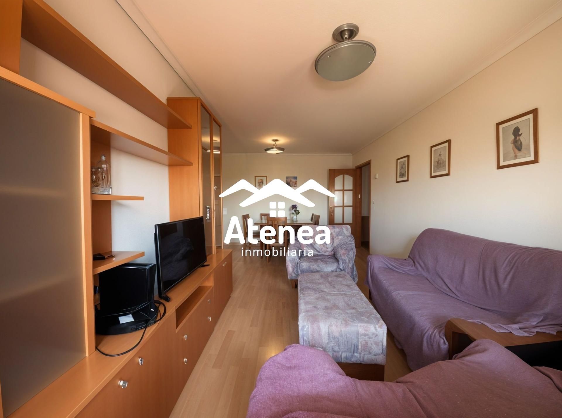 Living room of Flat for sale in  Albacete Capital  with Heating, Terrace and Balcony