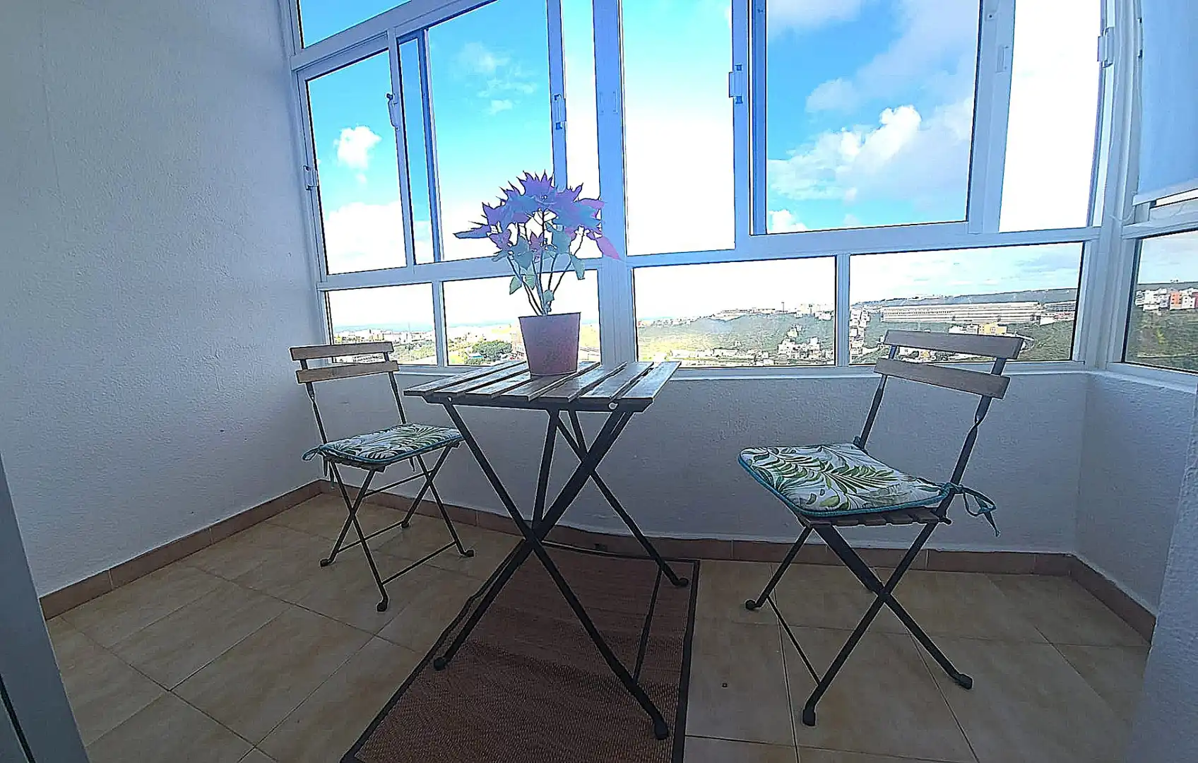 Balcony of Flat for rent in Las Palmas de Gran Canaria  with Terrace, Furnished and Oven
