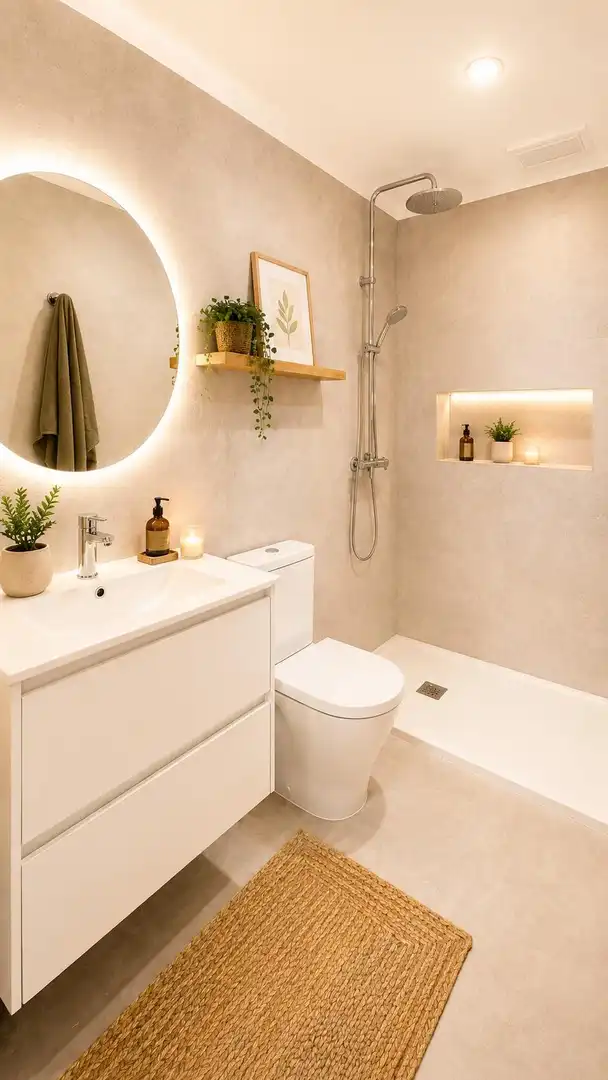 Badezimmer von Dachboden zum Verkauf in Arona mit Terrasse und Abstellraum