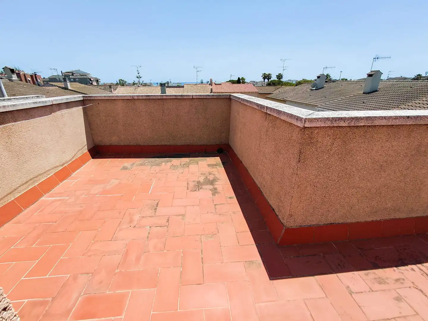 Terrassa de Casa adosada en venda en Cunit amb Aire condicionat, Calefacció i Terrassa