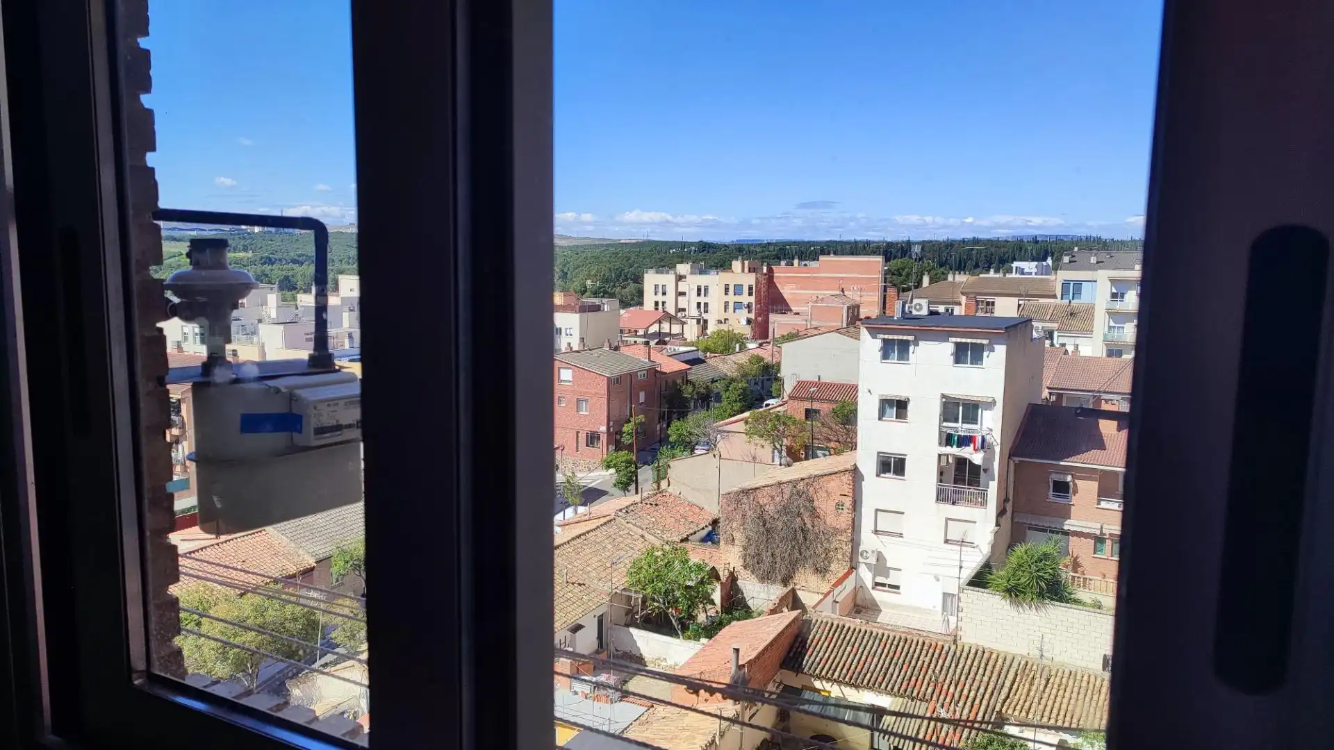 Balcony of Flat for sale in Zaragoza  with Air Conditioner, Heating and Terrace