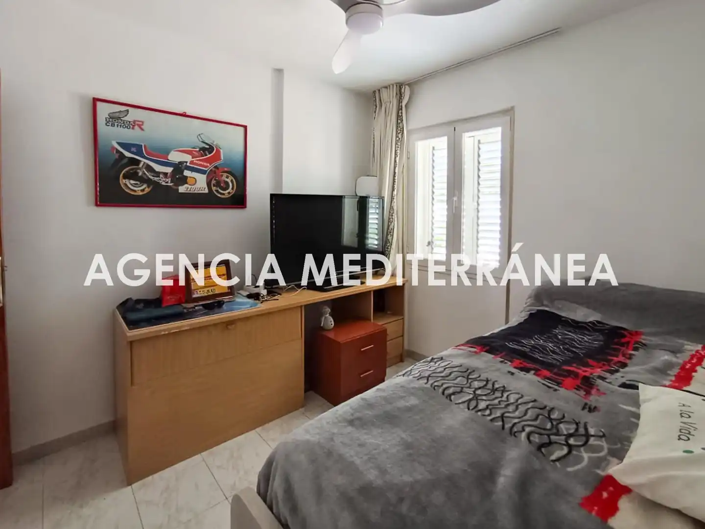Dormitori de Apartament en venda en Santa Eulària des Riu amb Aire condicionat, Calefacció i Jardí privat