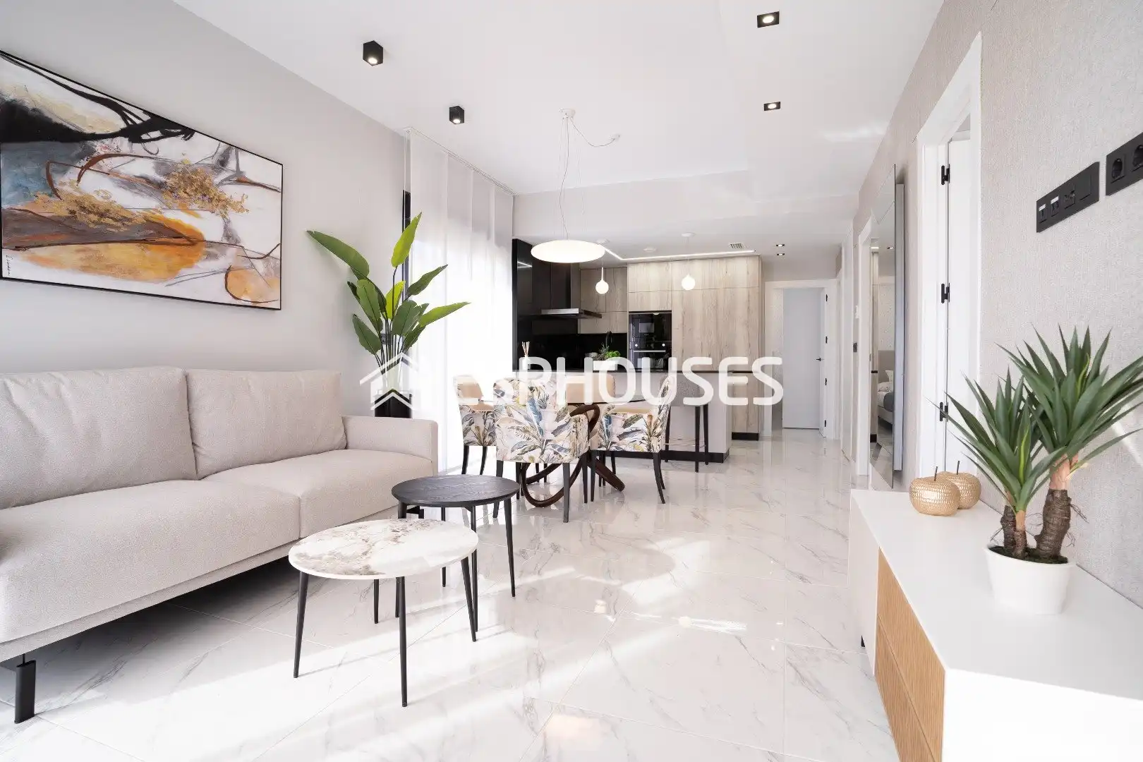 Living room of Ground floor for sale in Pilar de la Horadada  with Terrace, Balcony and Community pool