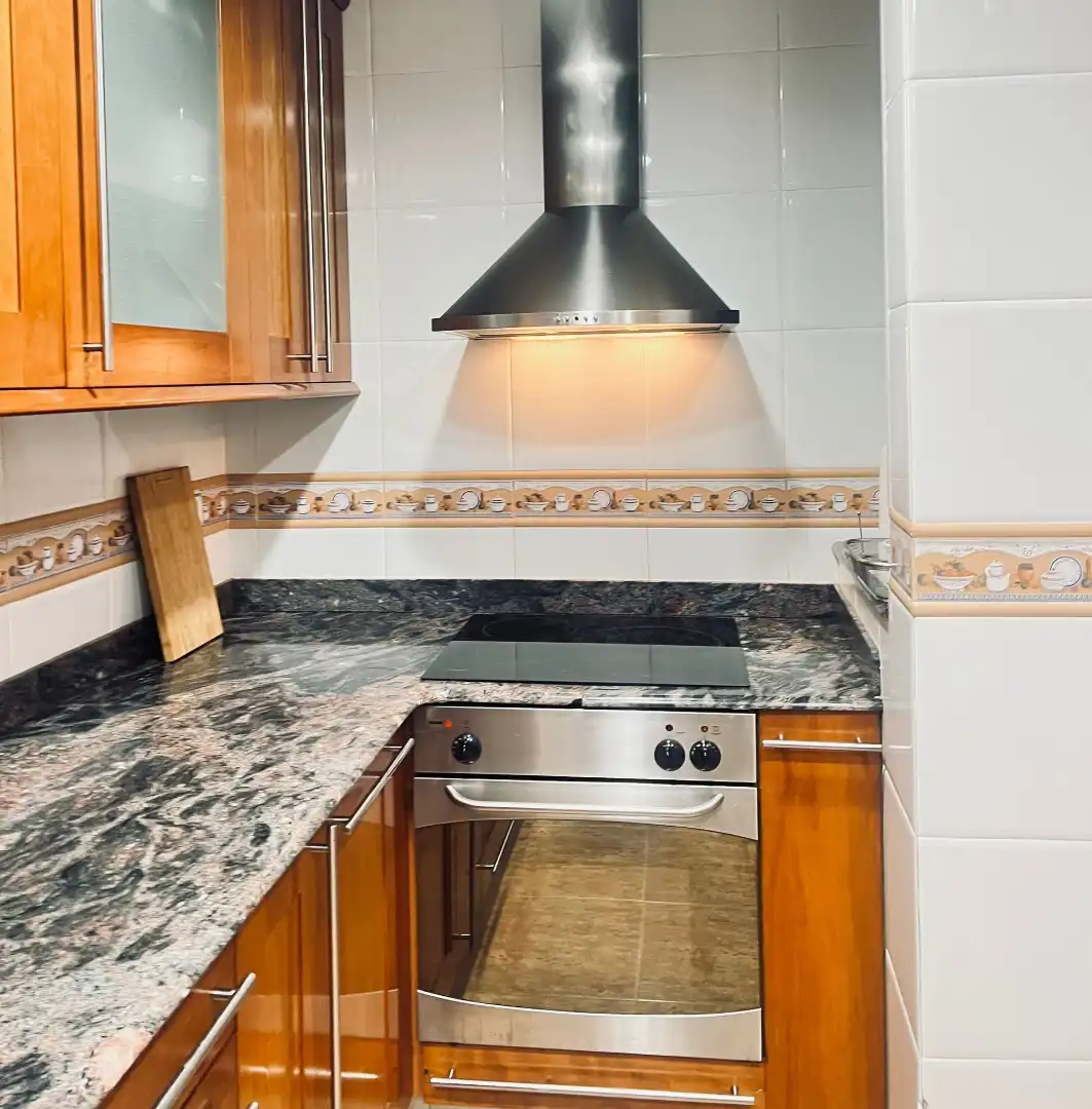 Kitchen of Flat for sale in Santa Margarida de Montbui  with Heating and Furnished
