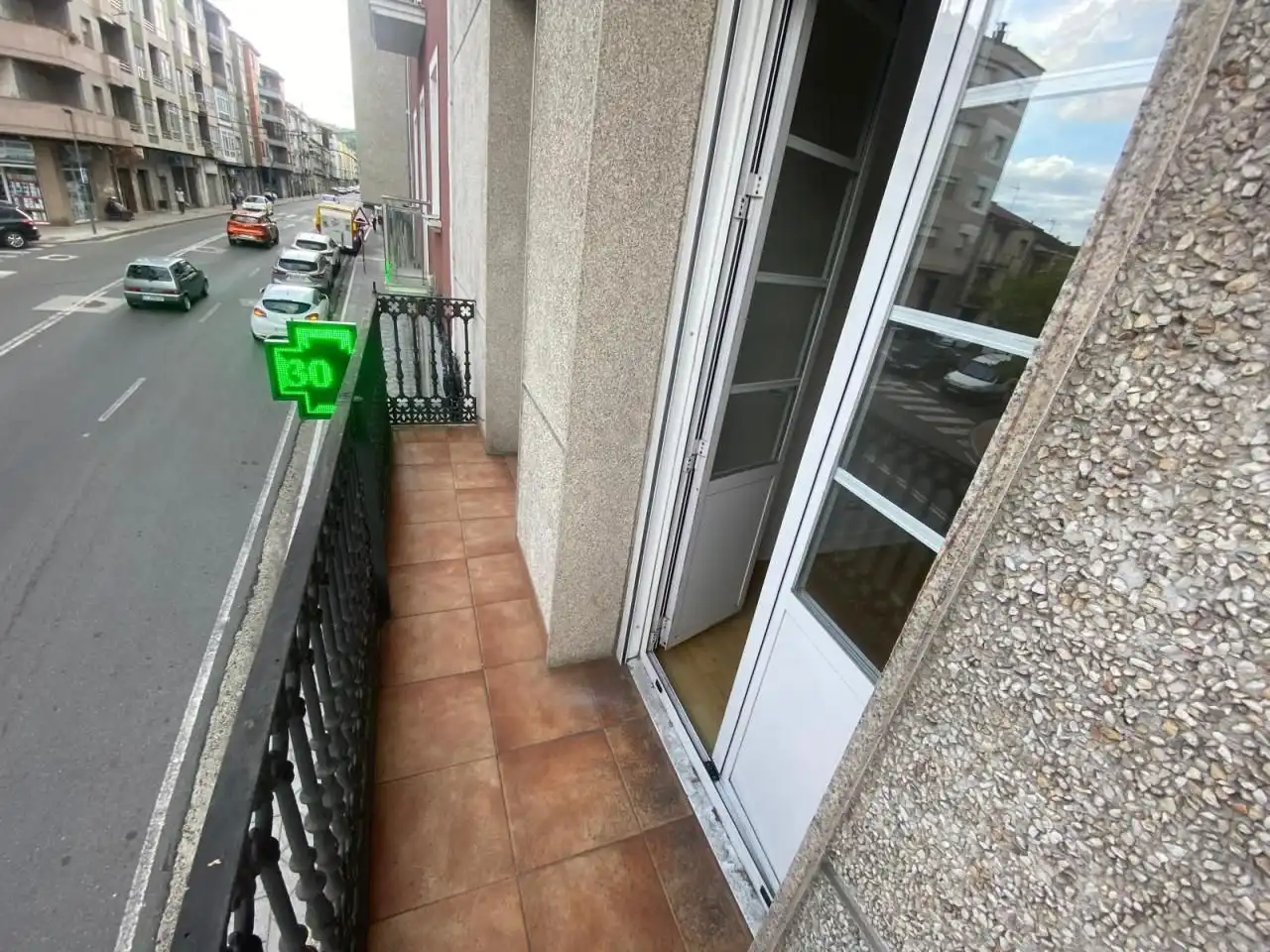 Terrasse von Wohnung zum Verkauf in Ourense Capital  mit Parkett, Terrasse und Balkon