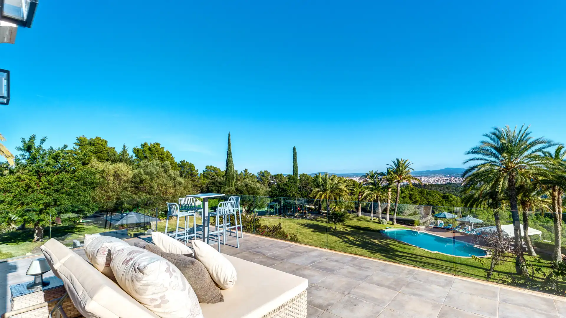 Terraza de Casa o chalet en venta en  Palma de Mallorca con Aire acondicionado, Calefacción y Parquet