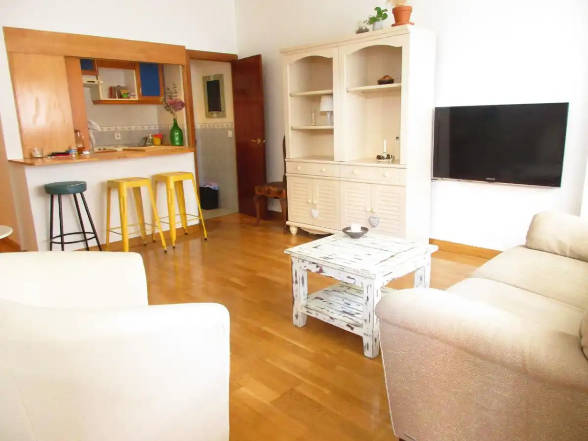 Sala d'estar de Pis de lloguer en Madrid amb Aire condicionat, Calefacció i Terrassa