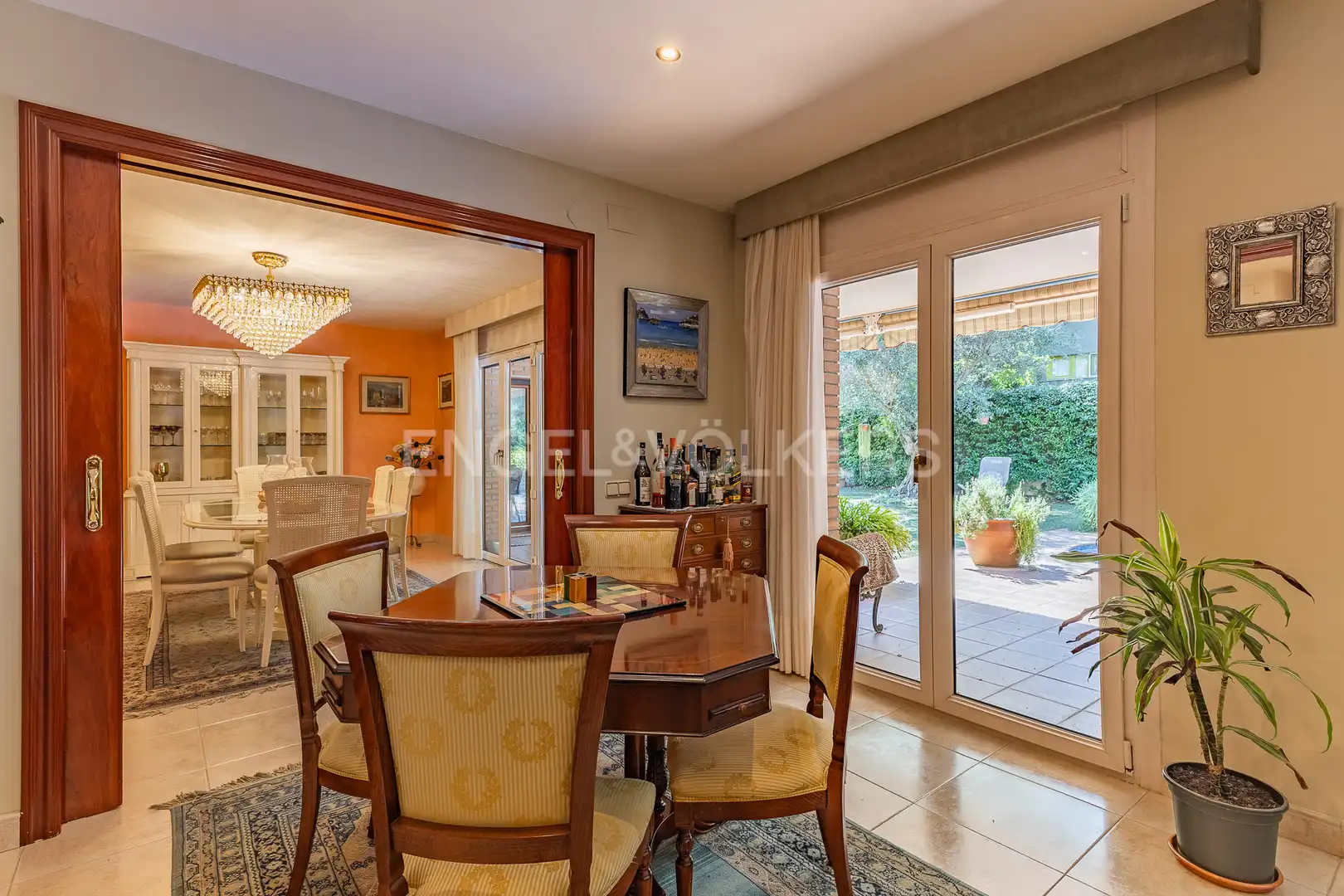 Comedor de Casa o chalet de alquiler en Sant Cugat del Vallès con Calefacción, Jardín privado y Piscina