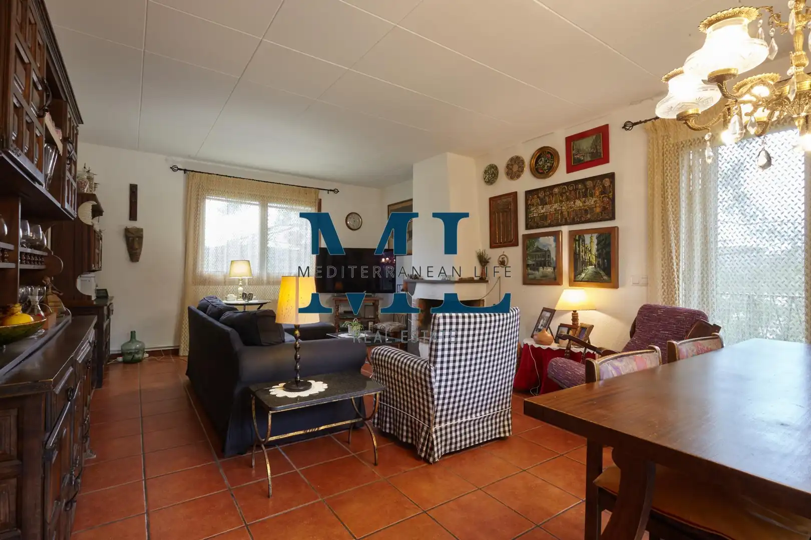 Living room of Houses for sale in Mas Alba