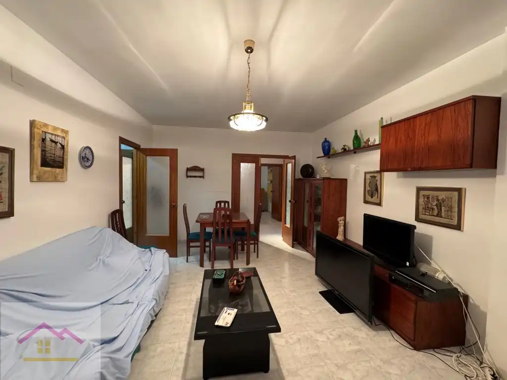 Sala de estar de Piso en venta en Alcalà de Xivert con Amueblado, Horno y Lavadora