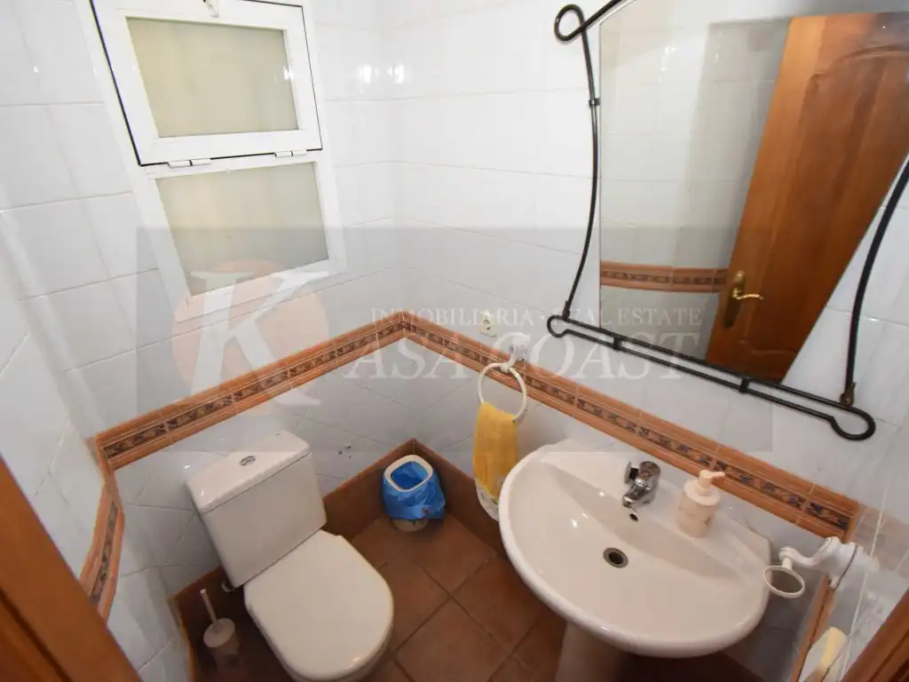 Bany de Casa o xalet en venda en Mijas amb Aire condicionat, Jardí privat i Terrassa