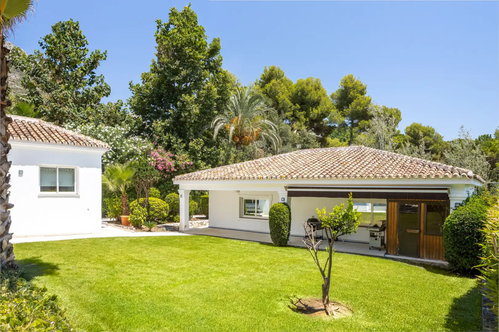 Jardí de Casa o xalet de lloguer en Marbella amb Aire condicionat, Jardí privat i Terrassa