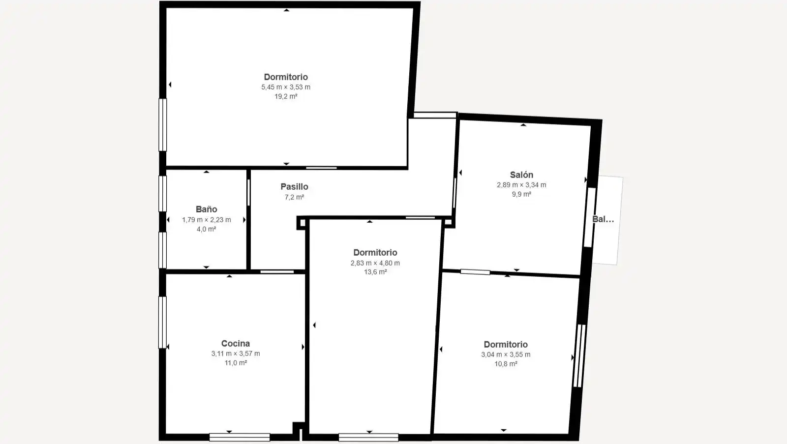 Piso con terraza en venta en Calle PRIM, imagen 21
