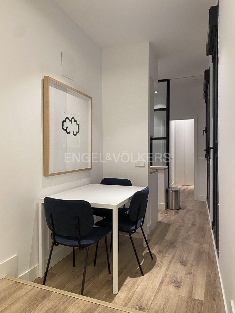 Dining room of Apartment to rent in  Madrid Capital  with Air Conditioner, Heating and Terrace
