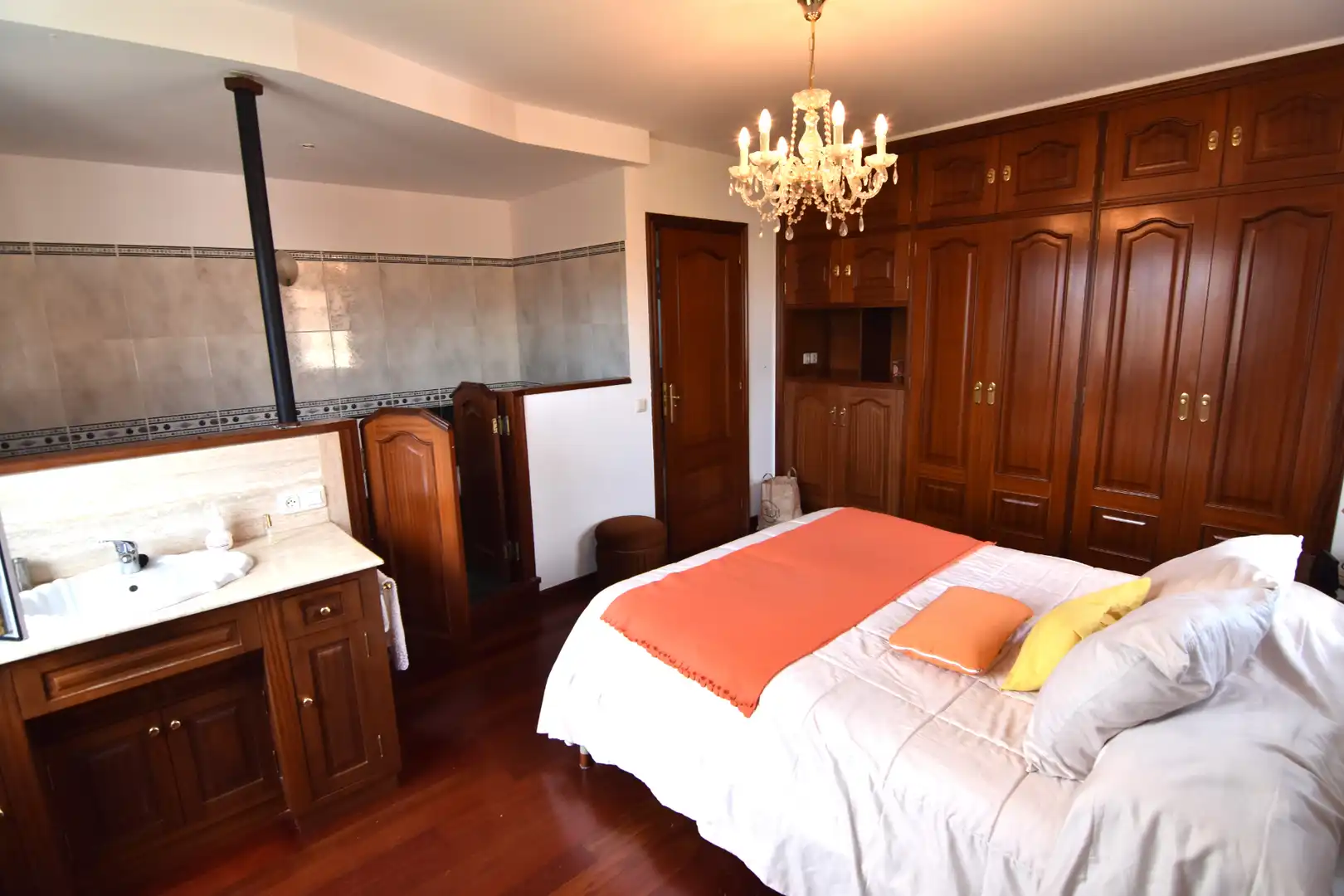 Bedroom of Houses for sale in Sada (A Coruña)  with Heating, Private garden and Parquet flooring