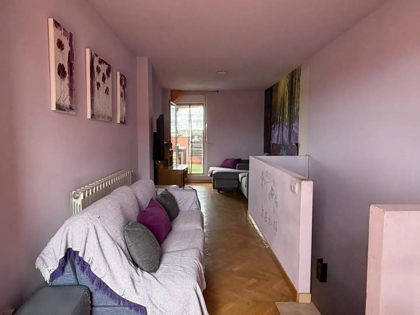 Living room of Attic for sale in Arganda del Rey  with Air Conditioner, Heating and Private garden