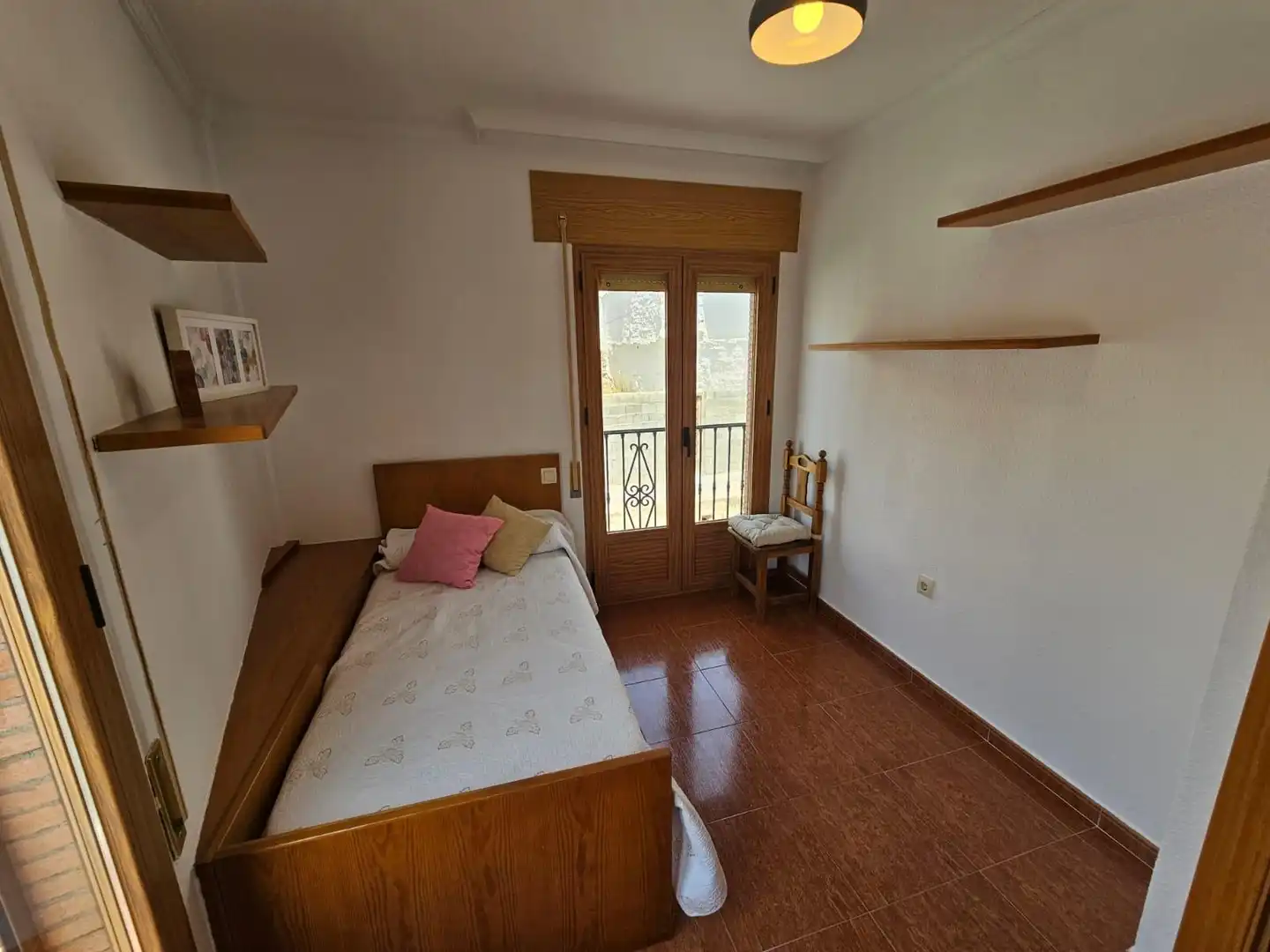 Bedroom of Flat for sale in Laujar de Andarax  with Terrace, Furnished and Balcony