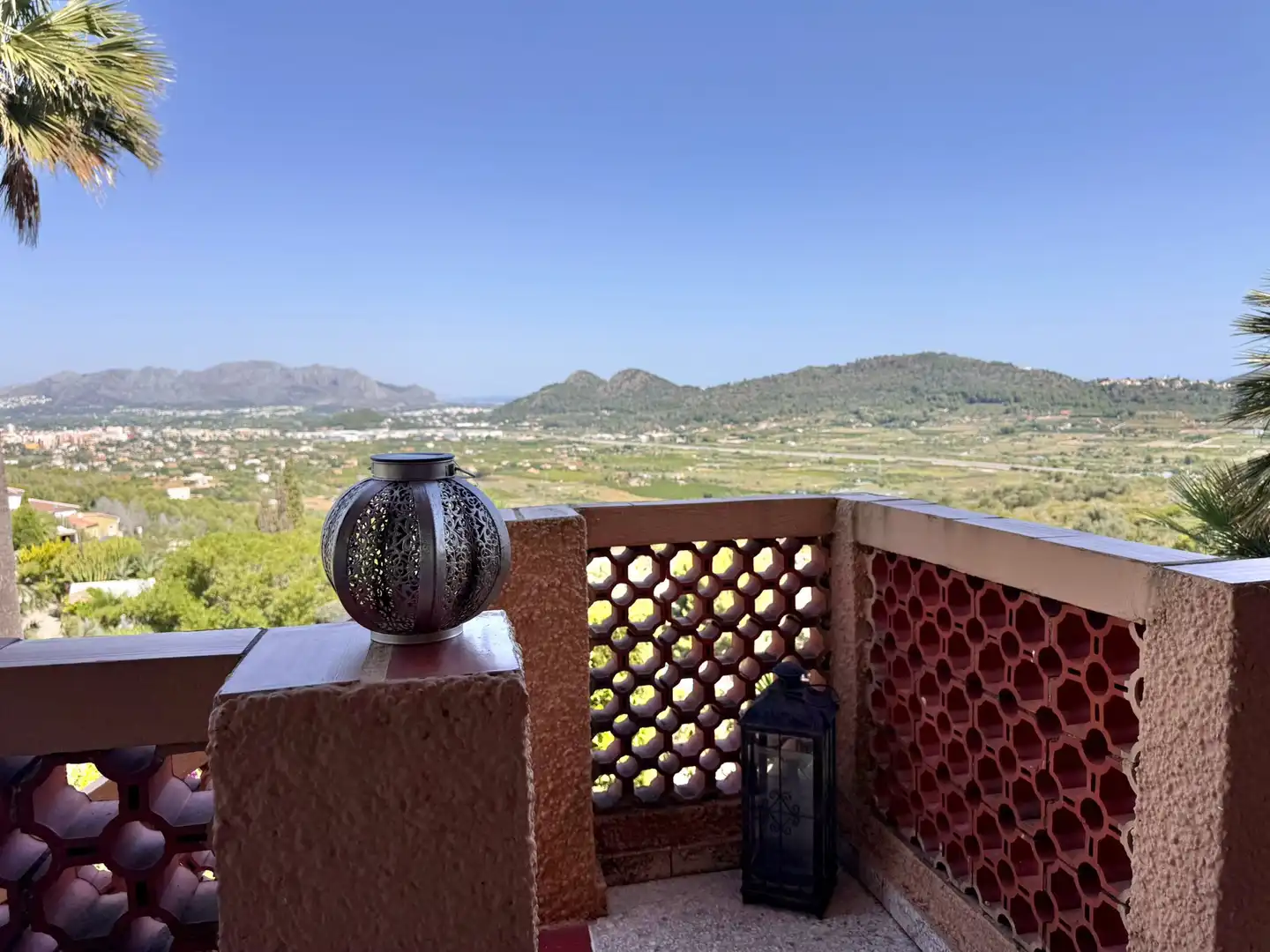 Terrasse von Haus oder Chalet zum Verkauf in Pedreguer mit Klimaanlage, Heizung und Privatgarten