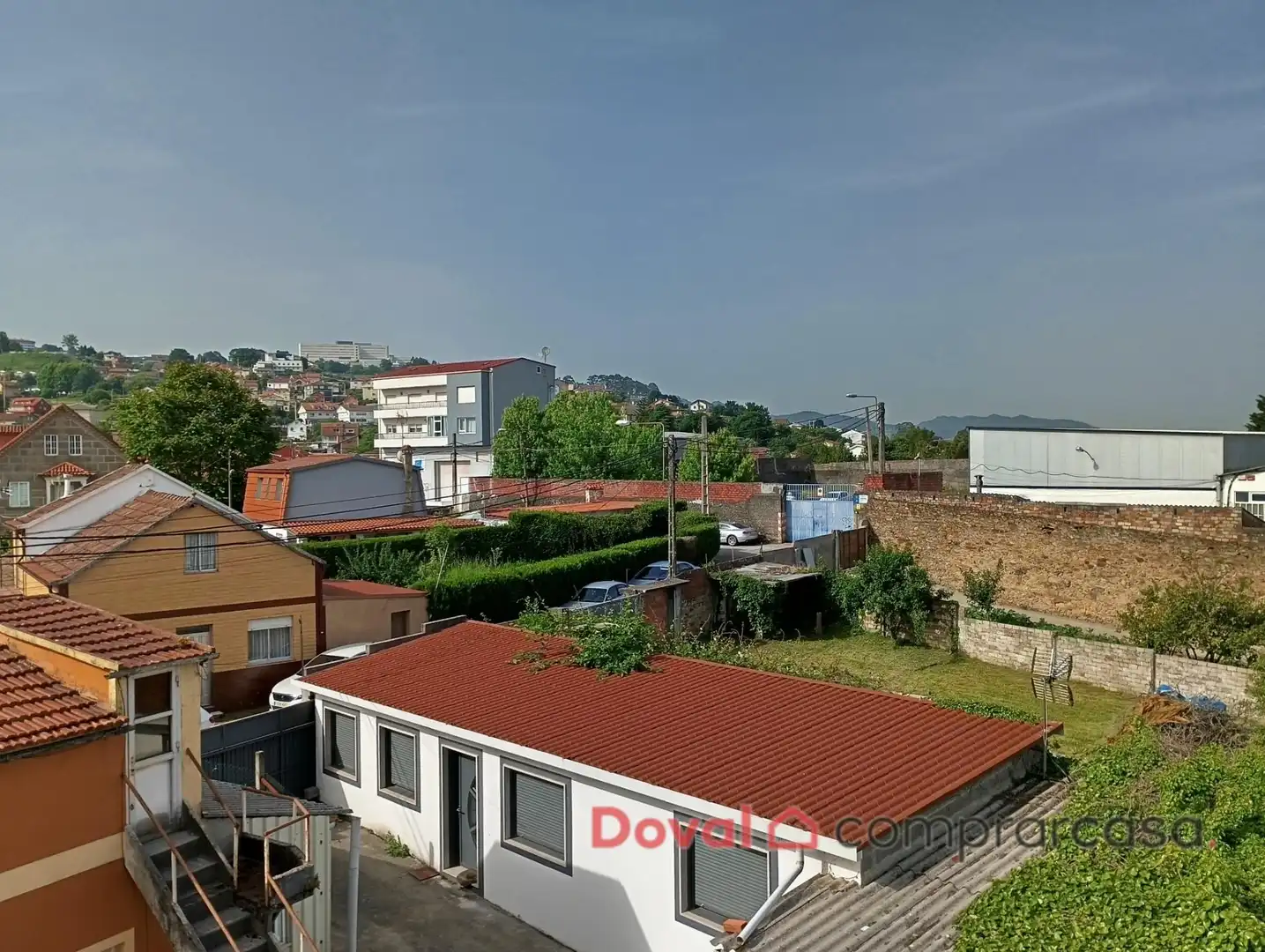 Exterior view of Flat for rent in Vigo   with Heating and Parquet flooring