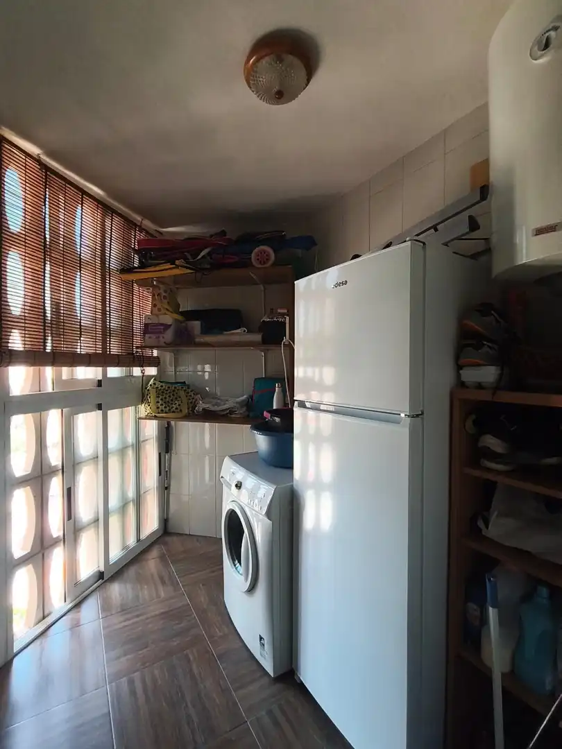 Kitchen of Flat for rent in Benidorm  with Air Conditioner, Terrace and Furnished